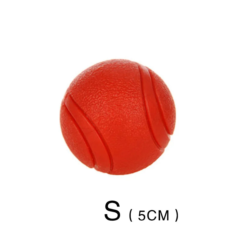 Tough Rubber Dog Ball