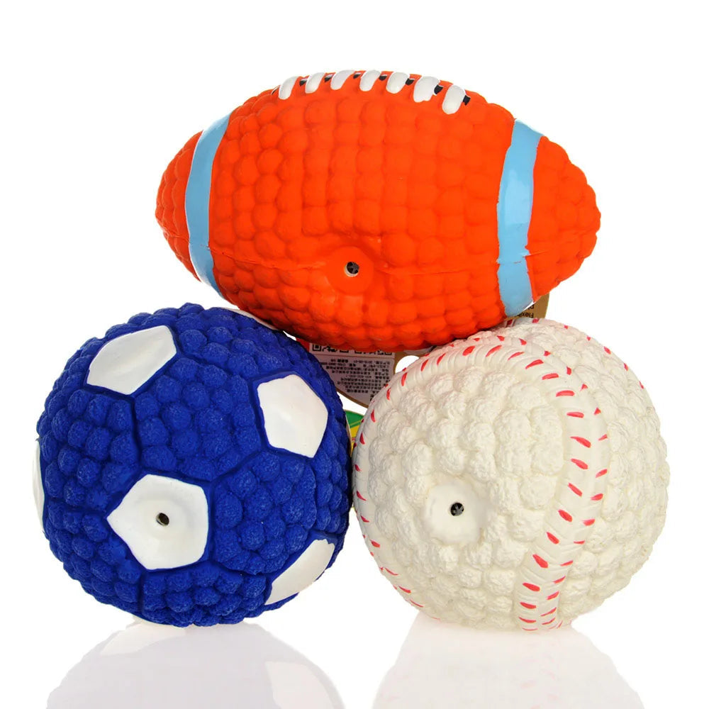 Interactive Squeaky Dog Ball