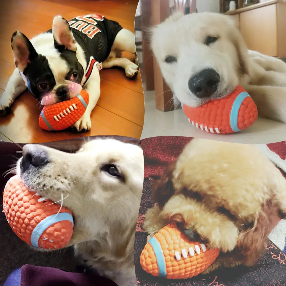 Interactive Squeaky Dog Ball