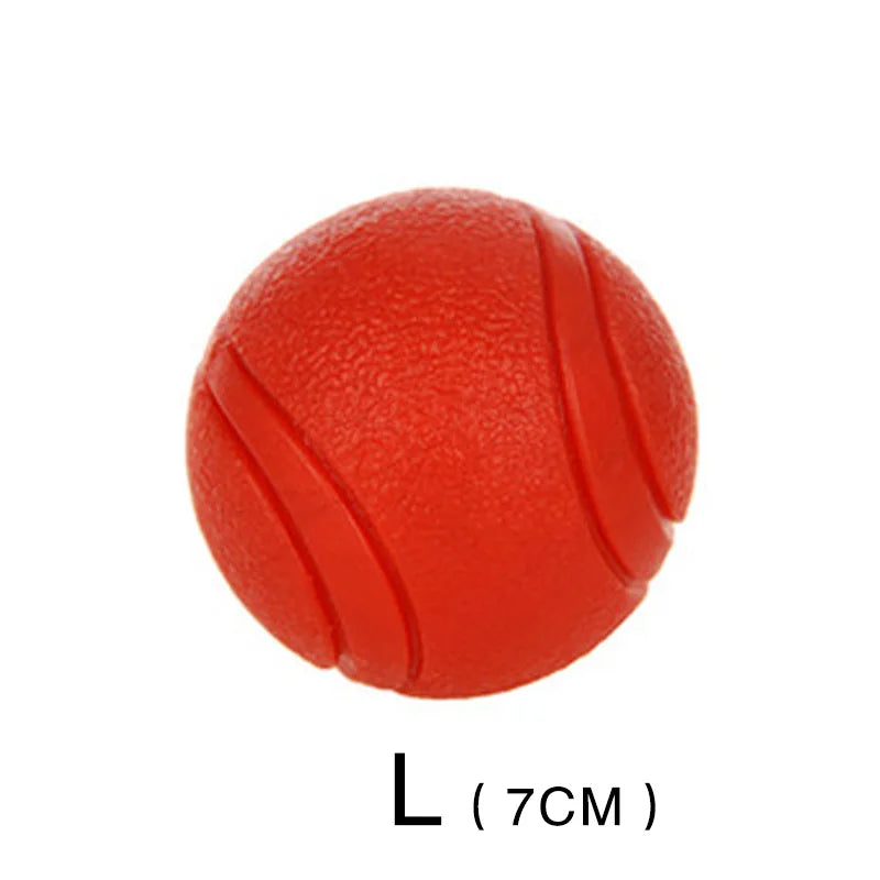 Tough Rubber Dog Ball