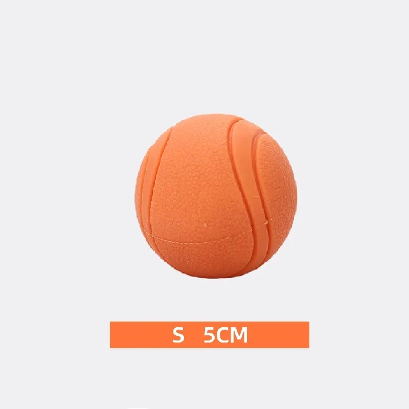Tough Rubber Dog Ball