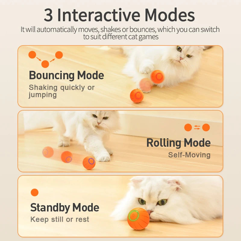 Smart Interactive Cat Ball