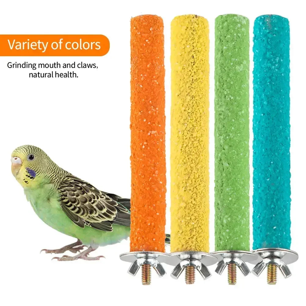 Natural Parrot Perch Stand