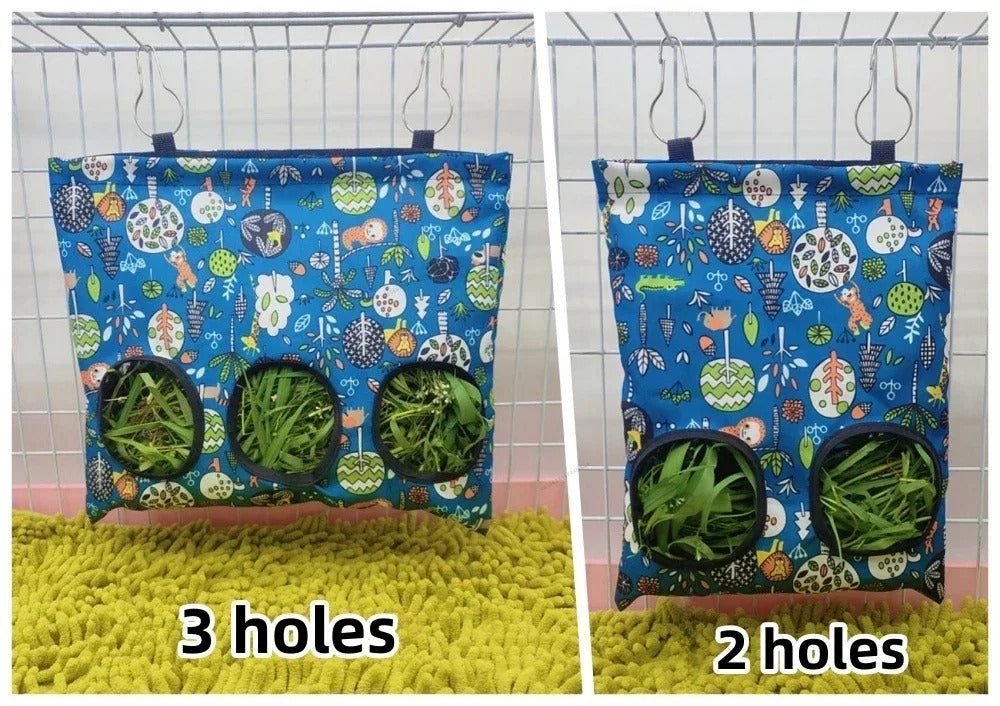 Mess-Free Hay Feeder Bag