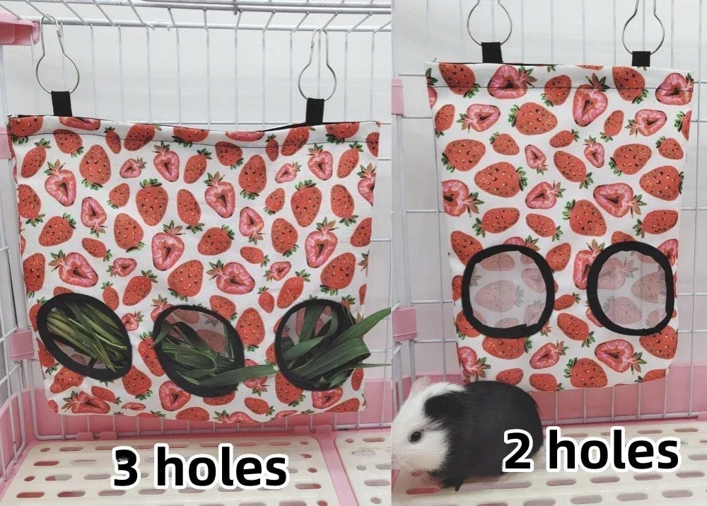 Mess-Free Hay Feeder Bag