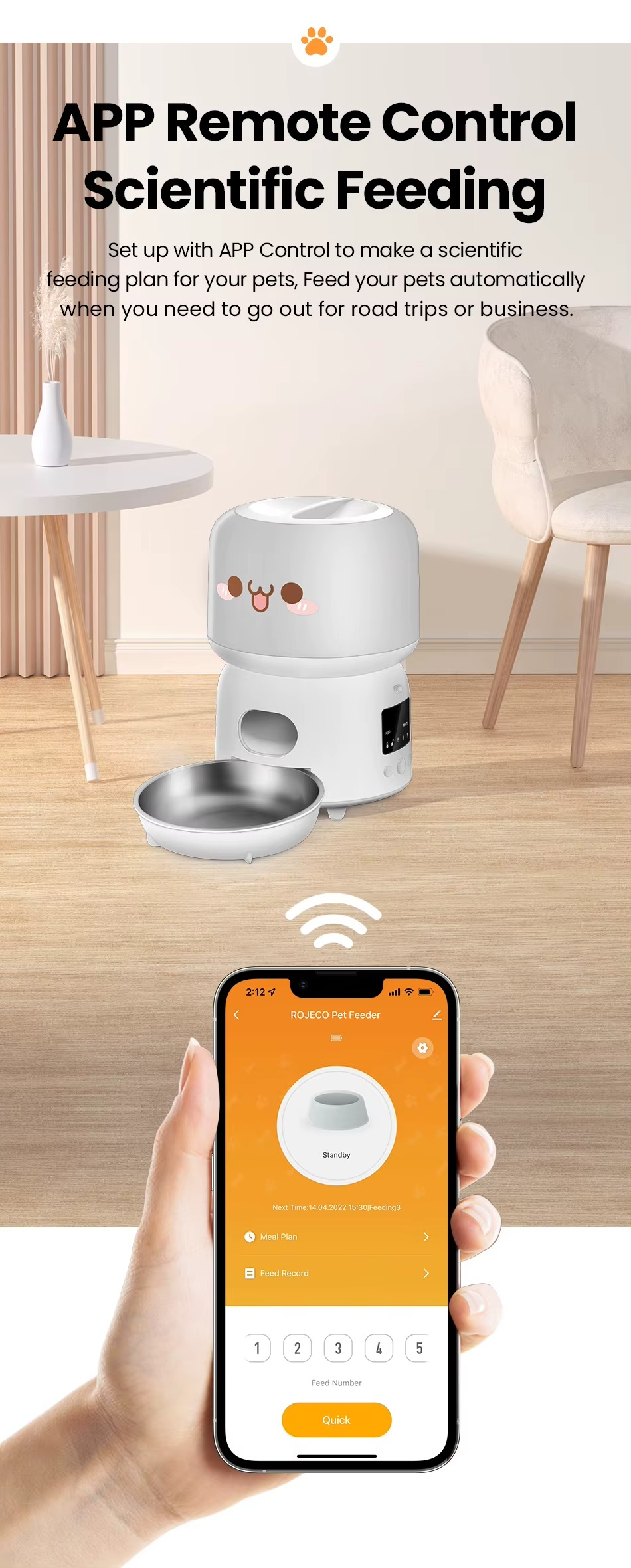 Smart Automatic Pet Feeder