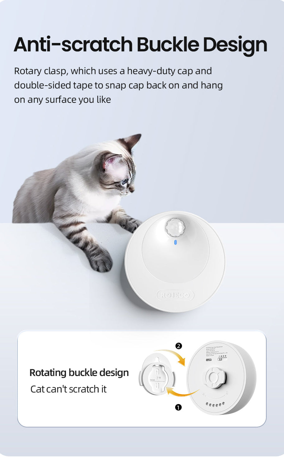 Smart Cat Litter Deodorizer