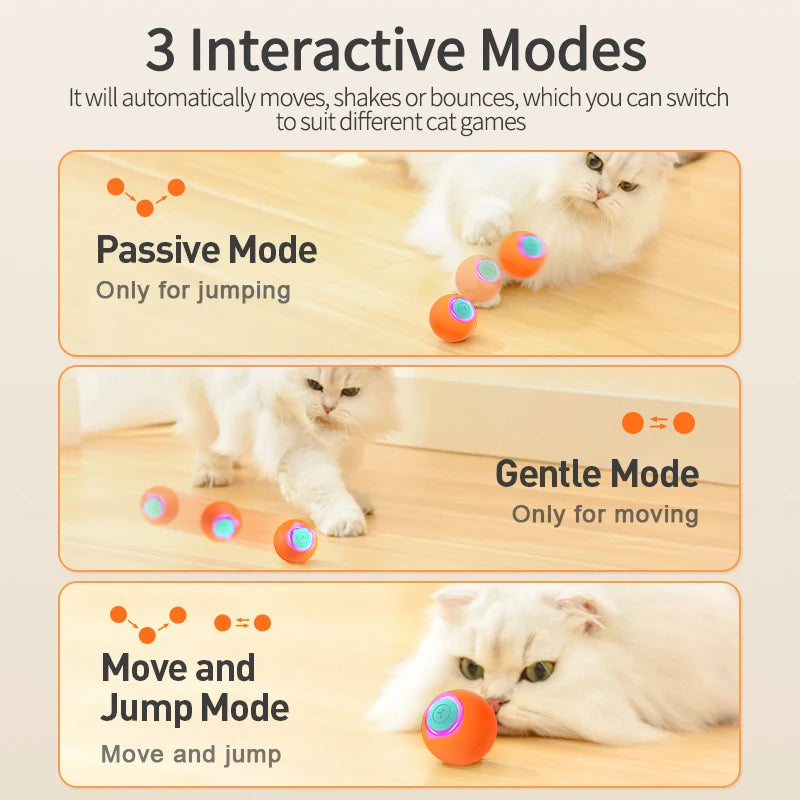 Smart Interactive Cat Ball