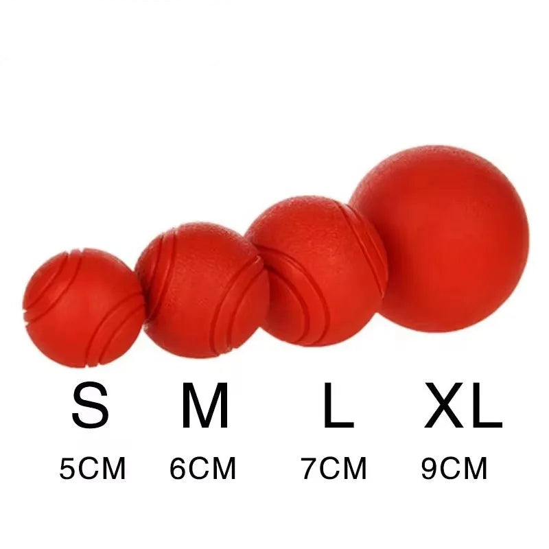 Tough Rubber Dog Ball