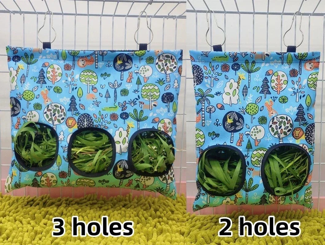 Mess-Free Hay Feeder Bag
