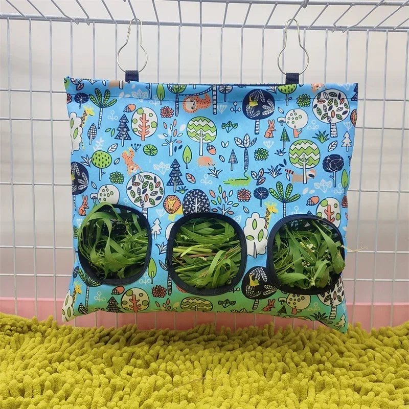 Mess-Free Hay Feeder Bag