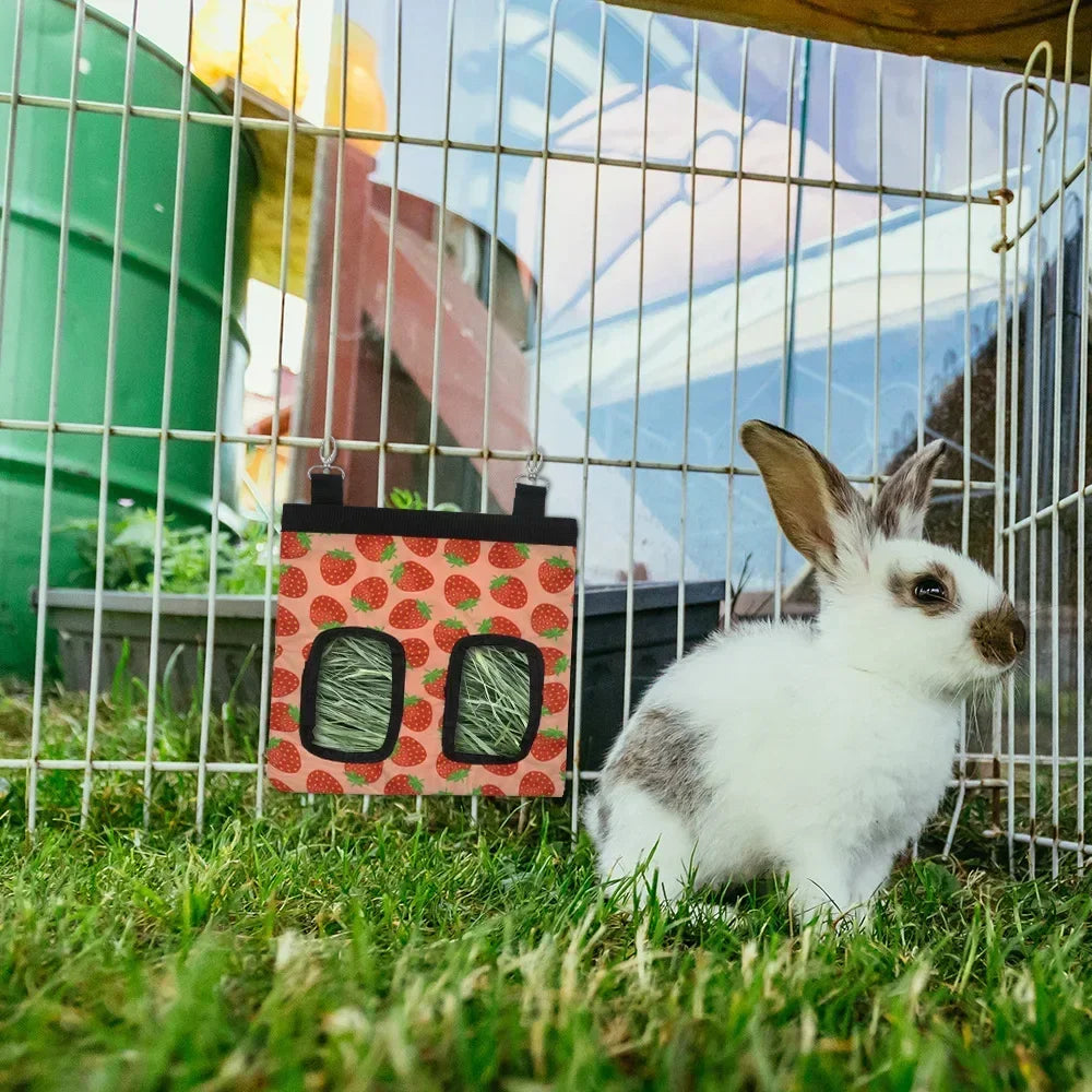 Mess-Free Hay Feeder Bag