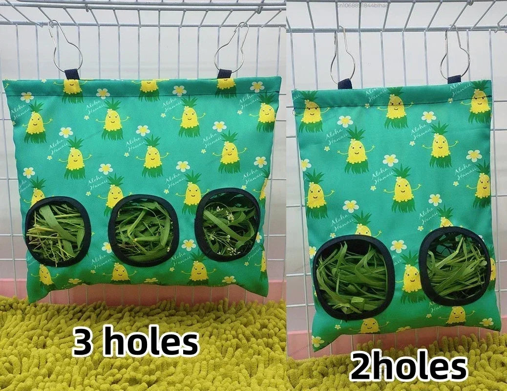 Mess-Free Hay Feeder Bag