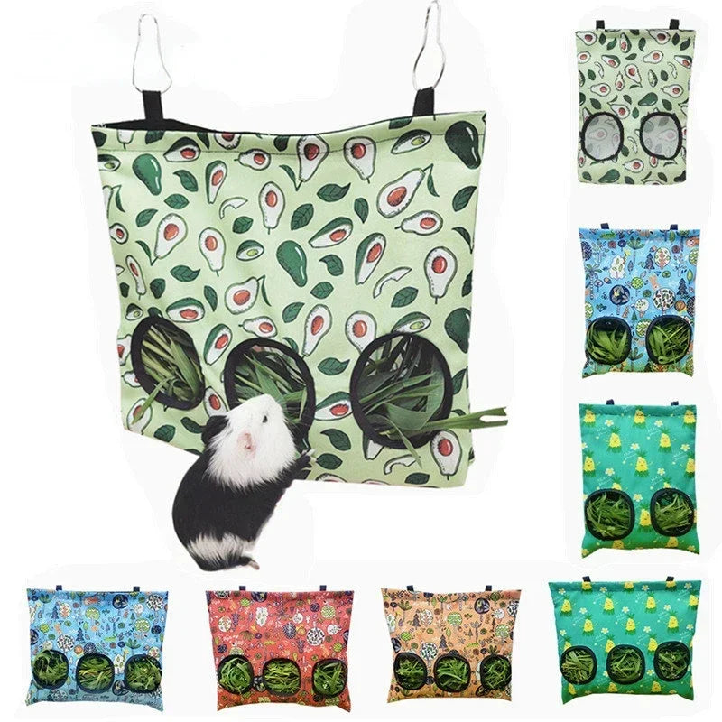 Mess-Free Hay Feeder Bag