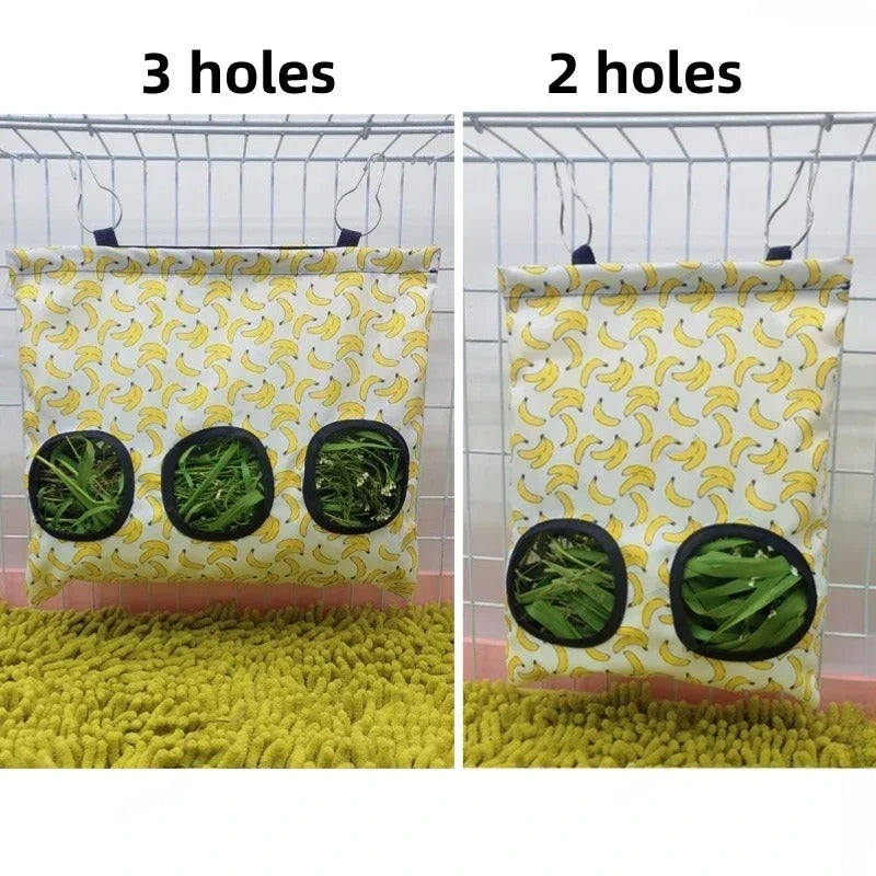 Mess-Free Hay Feeder Bag
