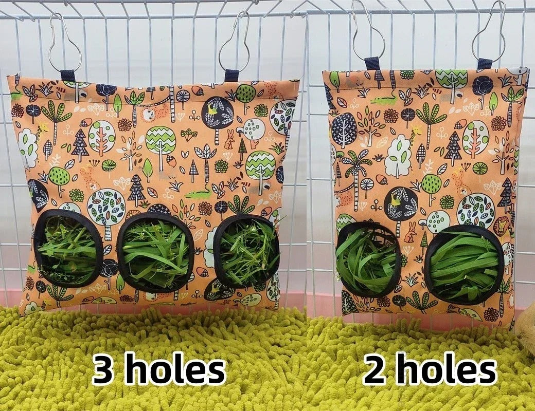 Mess-Free Hay Feeder Bag