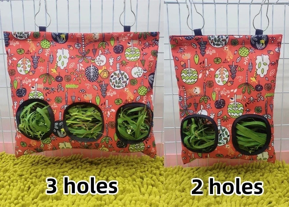Mess-Free Hay Feeder Bag