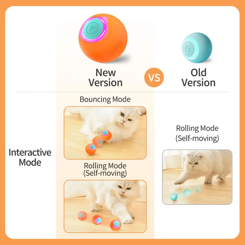 Smart Interactive Cat Ball