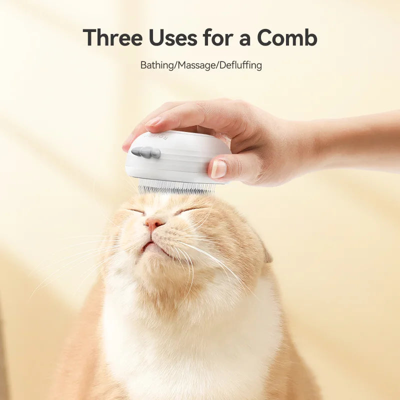 Pet Steam Comb Grooming Brush