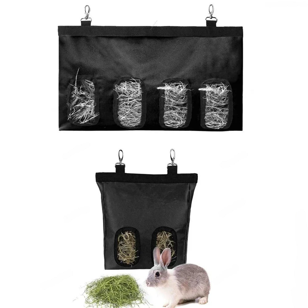 Mess-Free Hay Feeder Bag