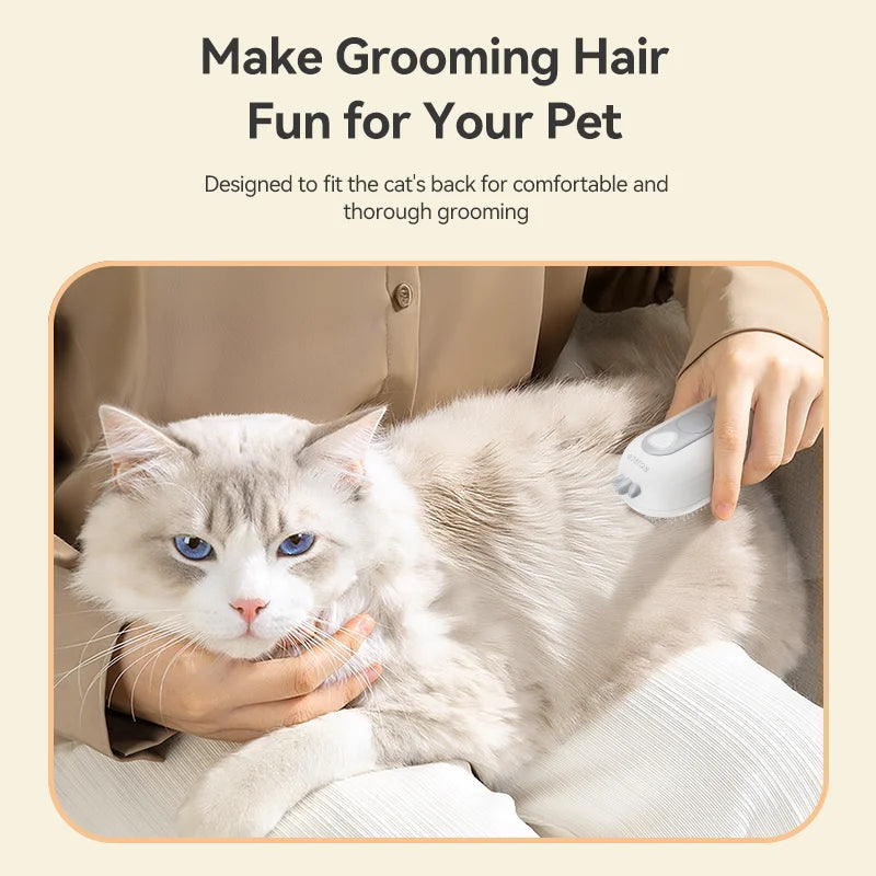 Pet Steam Comb Grooming Brush