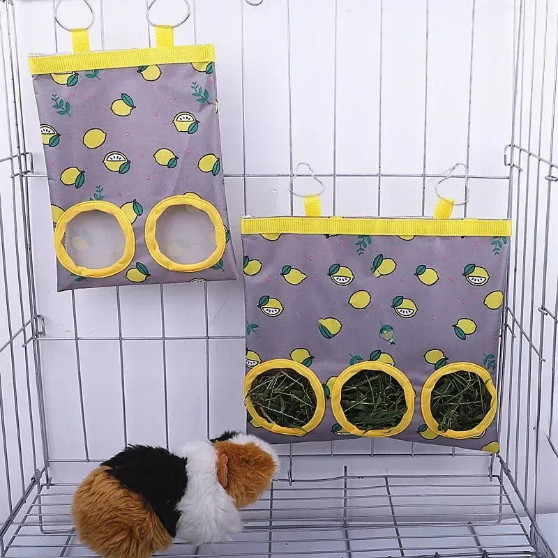 Mess-Free Hay Feeder Bag