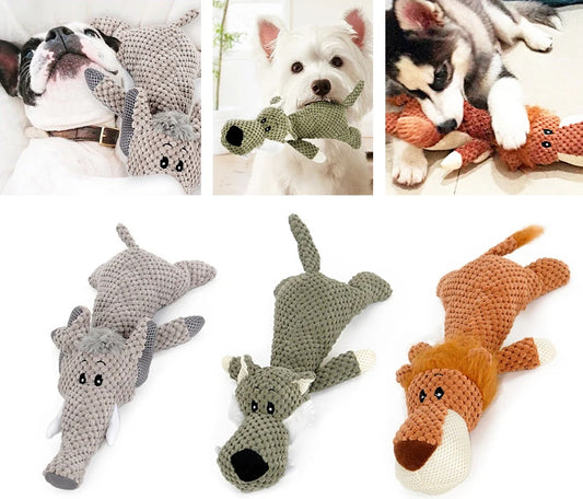 Plush Animal Squeaky Toy