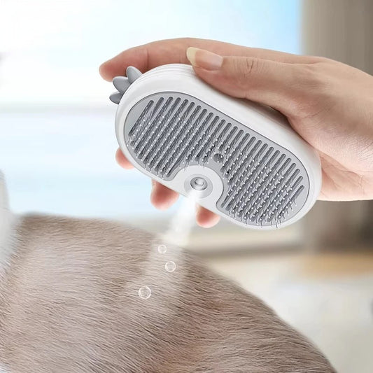 Pet Steam Comb Grooming Brush